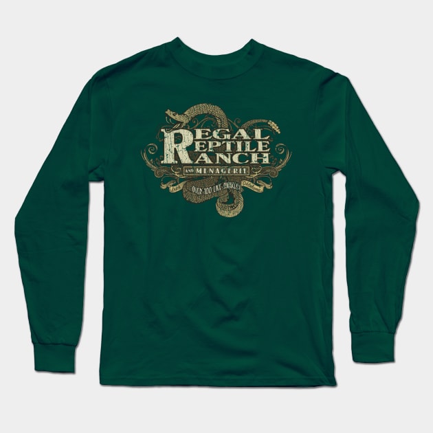 Regal Reptile Ranch & Menagerie 1946 Long Sleeve T-Shirt by JCD666